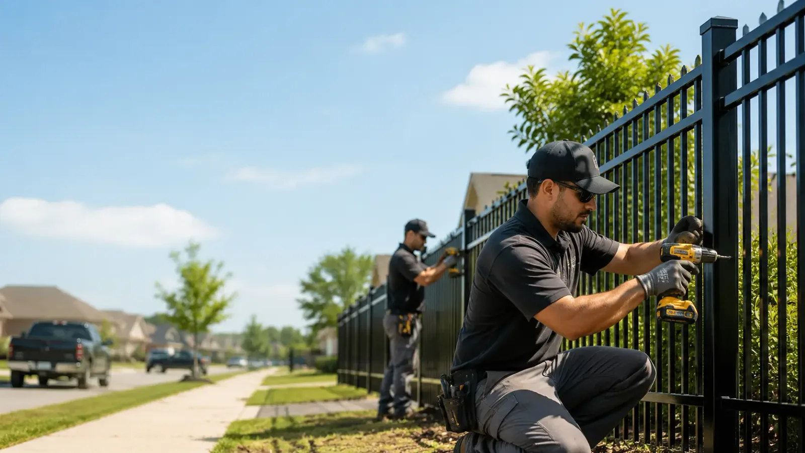 Metal Fence Installation in Maryville, TN